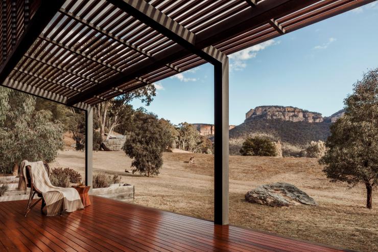 One&Only Wolgan Valley Spa Deck, Emirates One&Only Wolgan Valley, Blue Mountains, New South Wales © Emirates One&Only Wolgan Valley