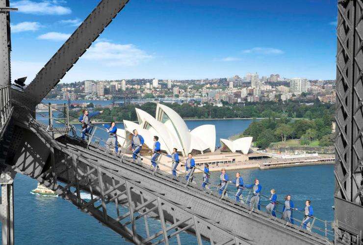 Sydney Harbour Bridge, Sydney, New South Wales © BridgeClimb