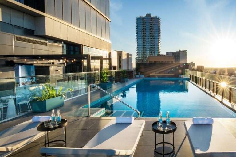 Pool Deck of Crowne Plaza, Adelaide, South Australia © Crowne Plaza Adelaide