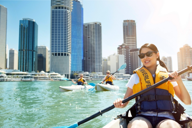 Kayaking on the Brisbane River with Riverlife, Brisbane, Queensland  © Brisbane Marketing