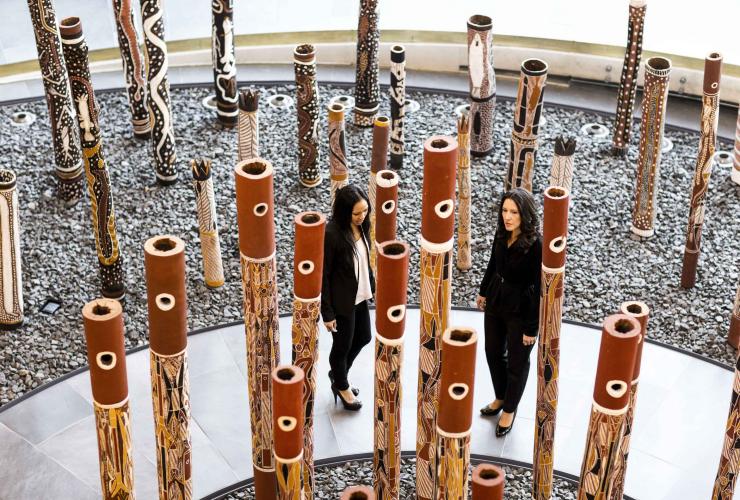 Aboriginal Memorial at National Gallery of Australia, Canberra, Australian Capital Territory © VisitCanberra