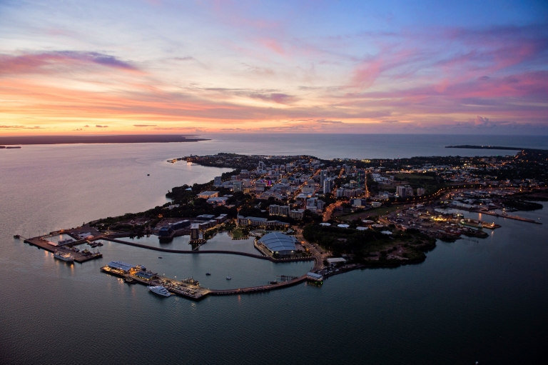 Darwin aerial, Northern Territory © Shaana McNaught