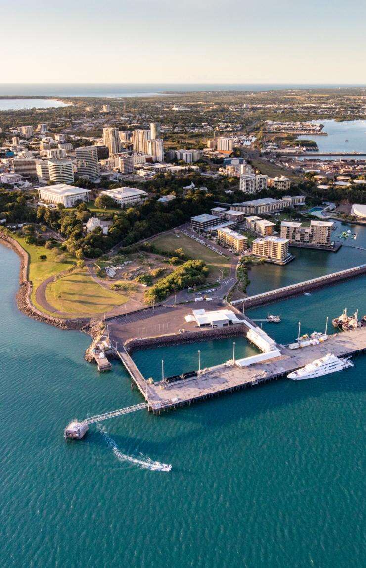 Aerial of Darwin and waterfront, Northern Territory © Liam Neal