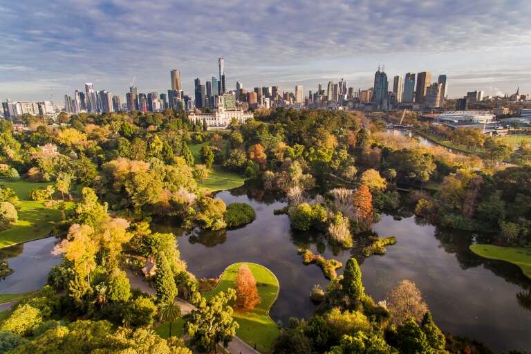 Royal Botanic Gardens, Melbourne, Victoria © Visit Victoria