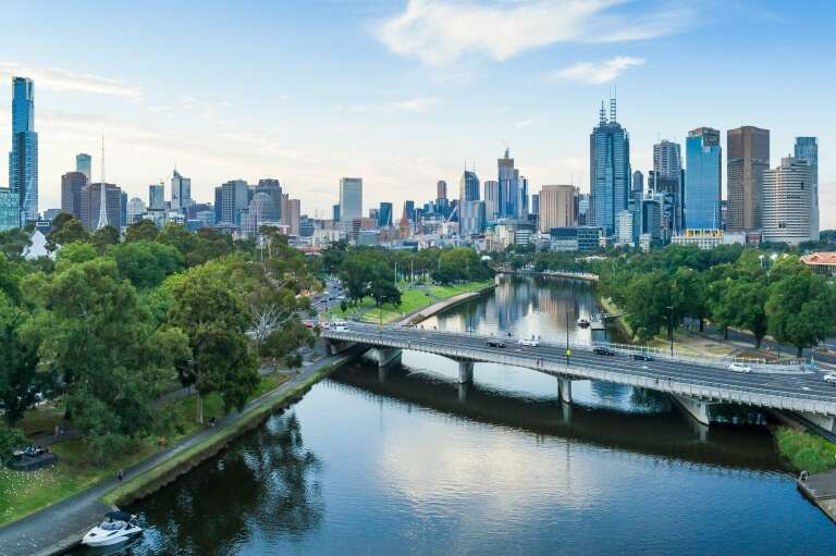 Melbourne city skyline, Victoria © Visit Victoria