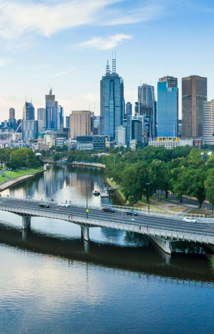 Melbourne city skyline, Victoria © Visit Victoria