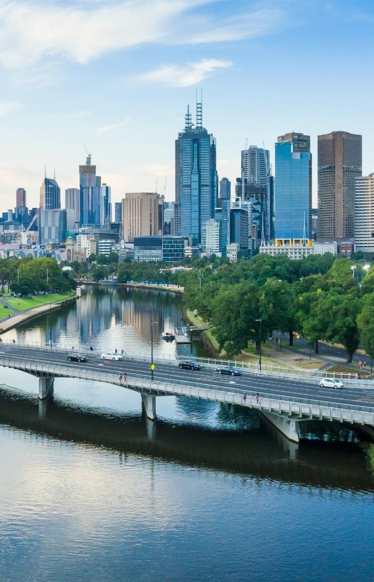 Melbourne city skyline, Victoria © Visit Victoria Melbourne city skyline, Victoria © Visit Victoria