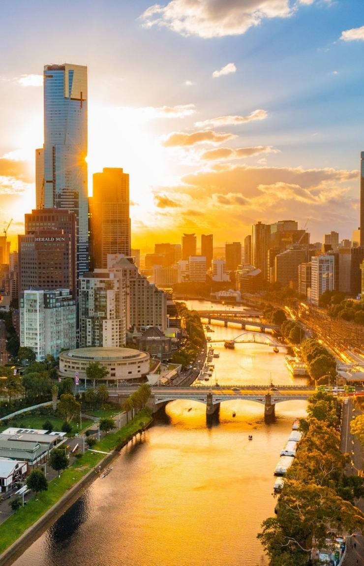 Aerial of Melbourne, Victoria © Tourism Australia Aerial of Melbourne, Victoria © Tourism Australia