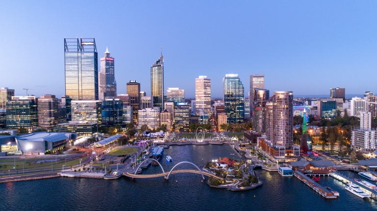 Elizabeth Quay, Perth, Western Australia © Tourism Australia