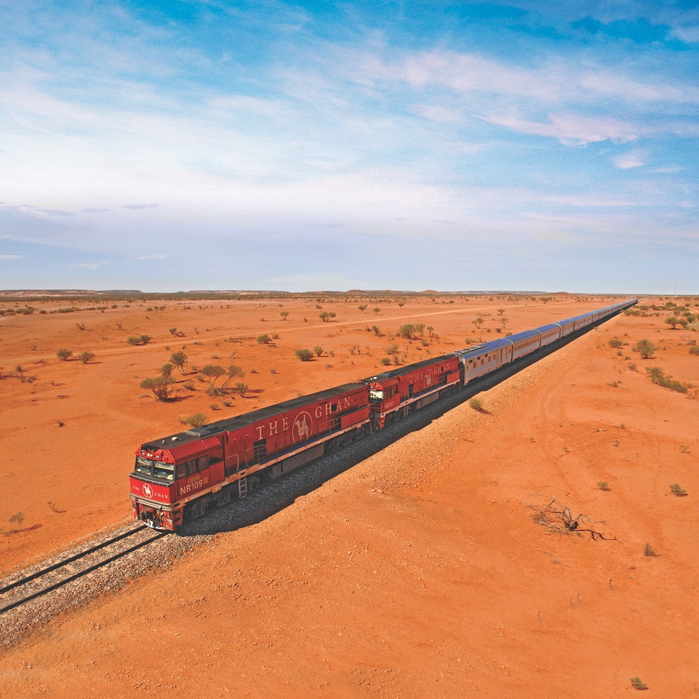 The Ghan, Alice Springs to Uluru, Northern Territory © Journey Beyond