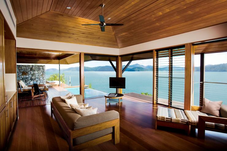 qualia, Great Barrier Reef, Windward Pavilion lounge, Hamilton Island, Queensland © Hamilton Island