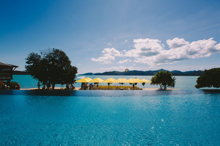 Paspaley 'Stranded at qualia' lunch, qualia, Hamilton Island, Whitsundays, Queensland © Tourism Australia