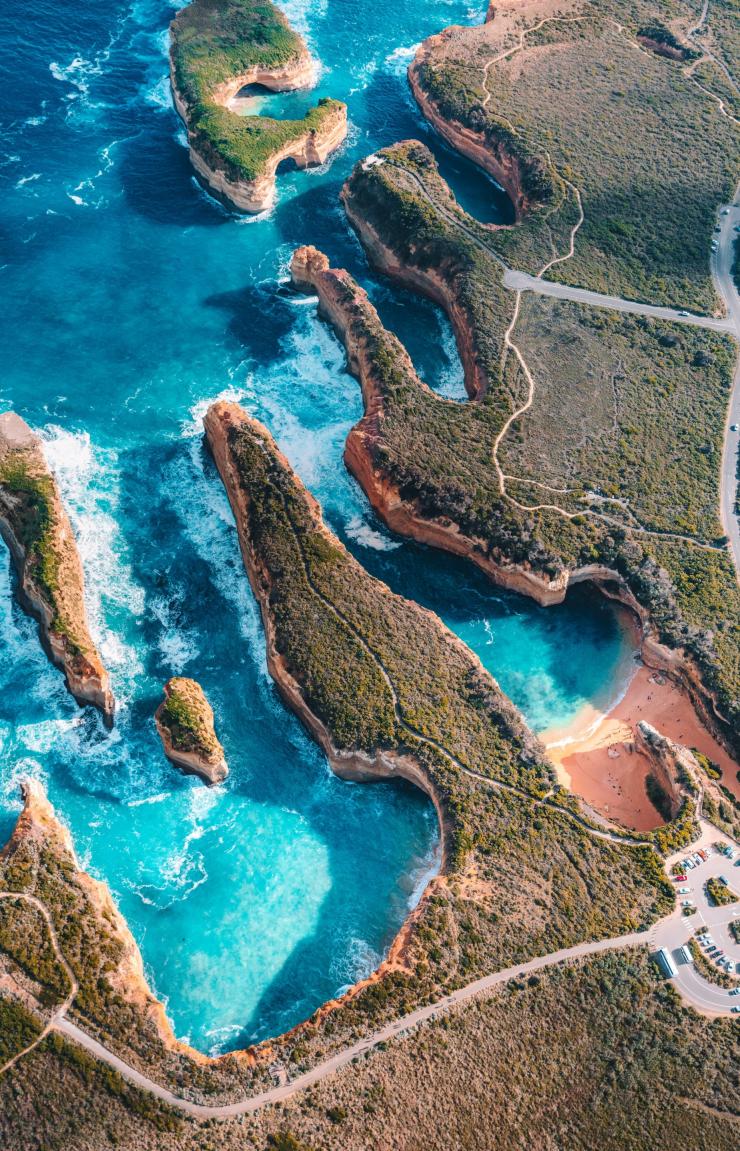Aerial of Twelve Apostles, Great Ocean Road, Victoria © Tourism Australia Aerial of Twelve Apostles, Great Ocean Road, Victoria © Tourism Australia