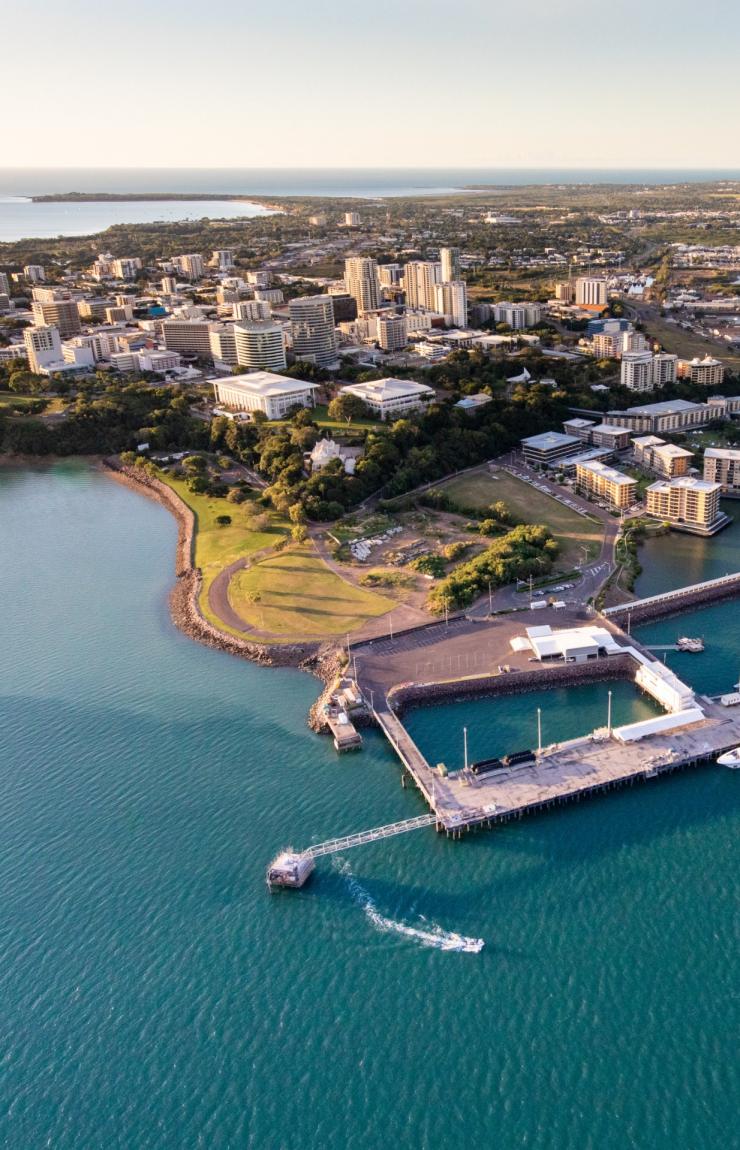 Aerial of Darwin and waterfront, Northern Territory © Liam Neal Aerial of Darwin and waterfront, Northern Territory © Liam Neal