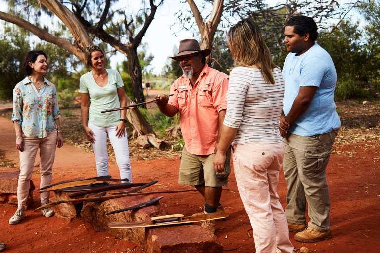 Bush Tucker Journey, Ayers Rock Resort, Red Centre, Northern Territory © Voyages