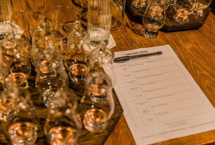 Blend Your Own Gin experience, Archie Rose, Sydney, New South Wales © Archie Rose, Nikki To