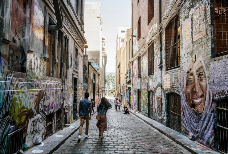 Hosier Lane, Melbourne, Victoria © Visit Victoria