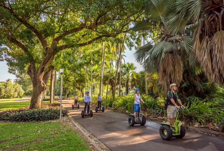 Segway tours in the botanic gardens, Darwin, Northern Territory © Nick Pincott