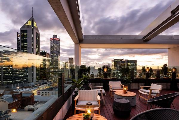 Rooftop at QT Perth, Western Australia © QT Perth