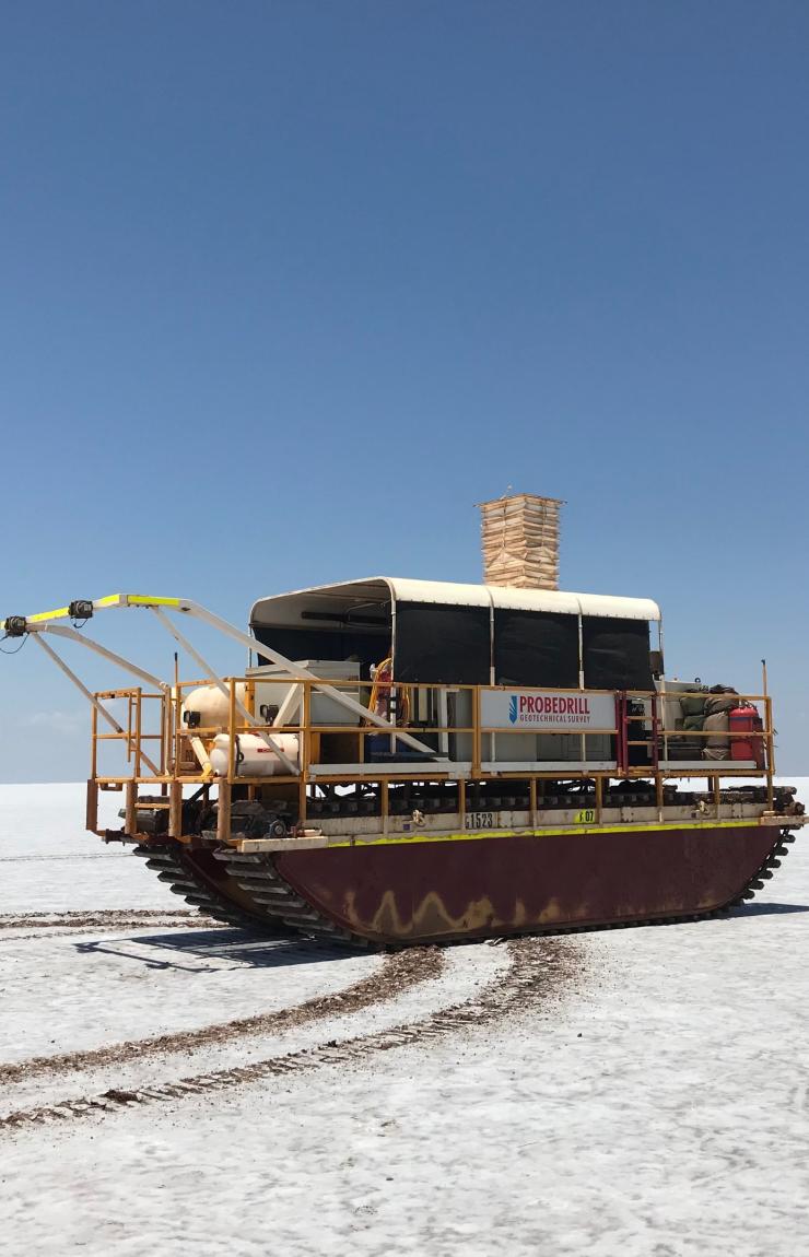 Agrimin, Cone Penetration Rig, Western Australia @ Tourism Australia