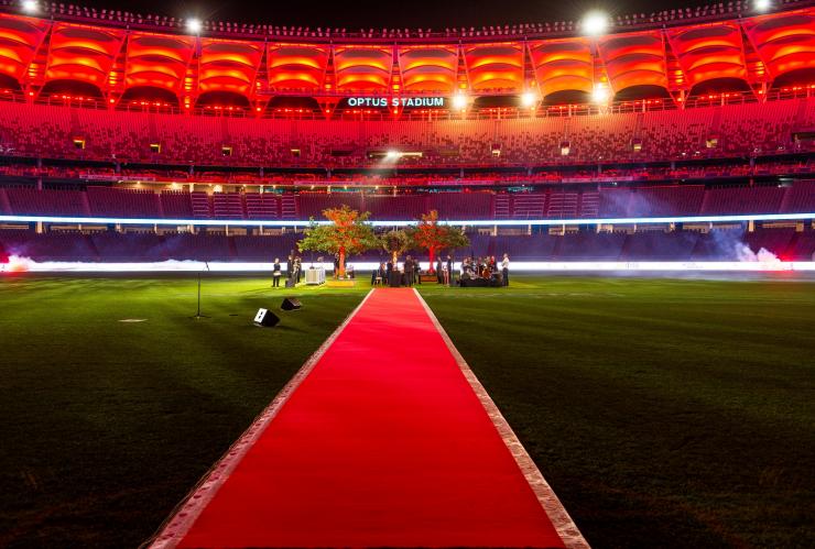 Optus Stadium Dinner on the Ground, Perth, Western Australia © Tourism Australia