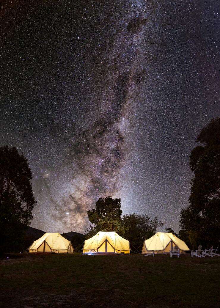 Experience Nature Group Luxury Glamping, Australian Capital Territory © Lean Timms