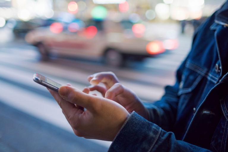 Man using a mobile phone © Getty Images