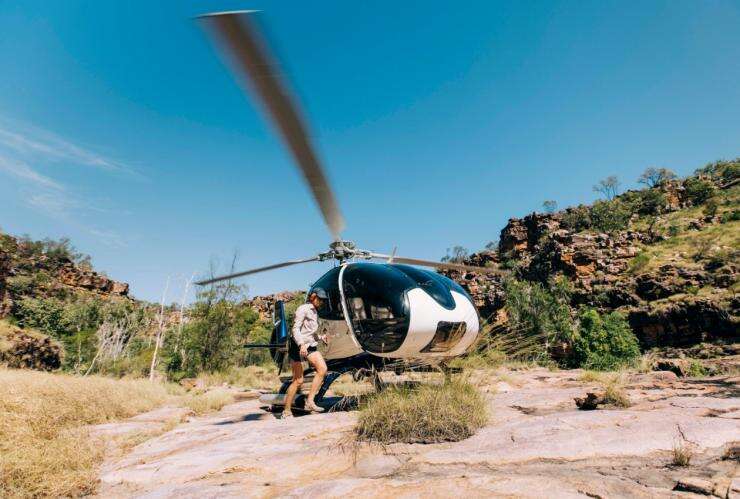 True North helicopter in The Kimberley, Western Australia © True North