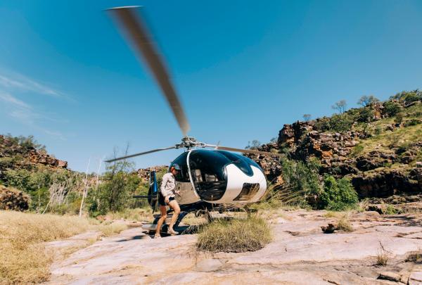 True North helicopter in The Kimberley, Western Australia © True North