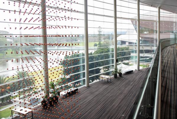 ‘Wasteland Renewed’ installation by Danling Xiao, Mundane Matters, on display at the Adelaide Convention Centre, Adelaide, South Australia © Adelaide Convention Centre