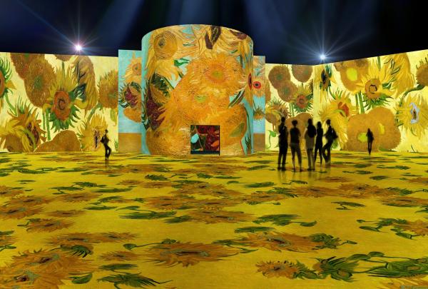 Van Gogh exhibition at THE LUME, Melbourne Convention and Exhibition Centre, Melbourne, Victoria. Photo © Melbourne Convention and Exhibition Centre