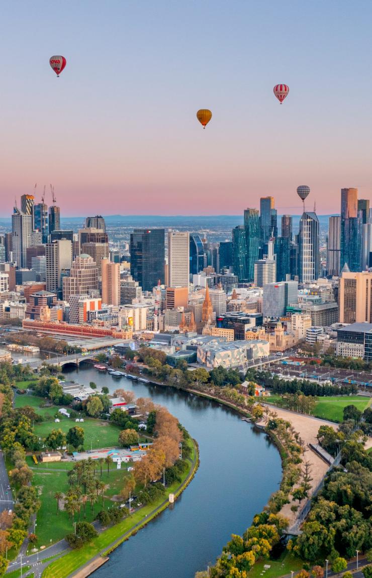 Aerial of Melbourne, Victoria © Tourism Australia Aerial of Melbourne, Victoria © Tourism Australia