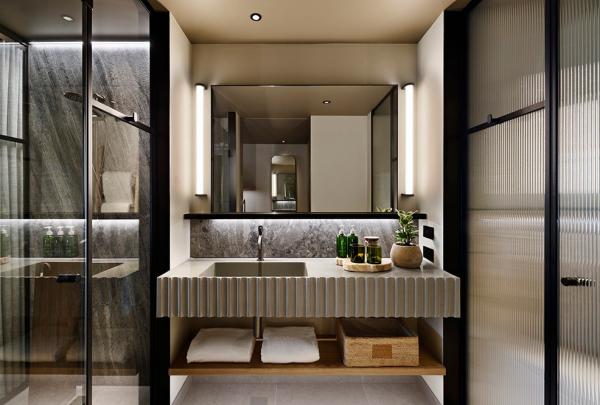 Ensuite at 1 Hotel, Melbourne, Victoria © 1 Hotel