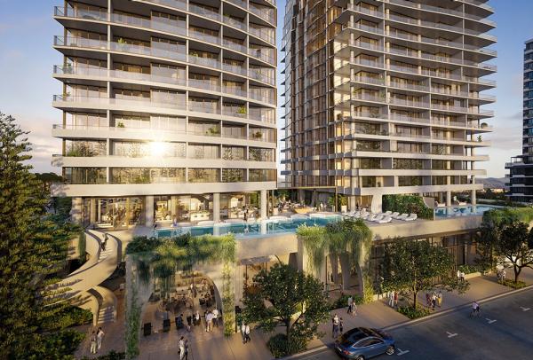 Lounge, Mondrian, Gold Coast, Queensland © Justin Nicholas