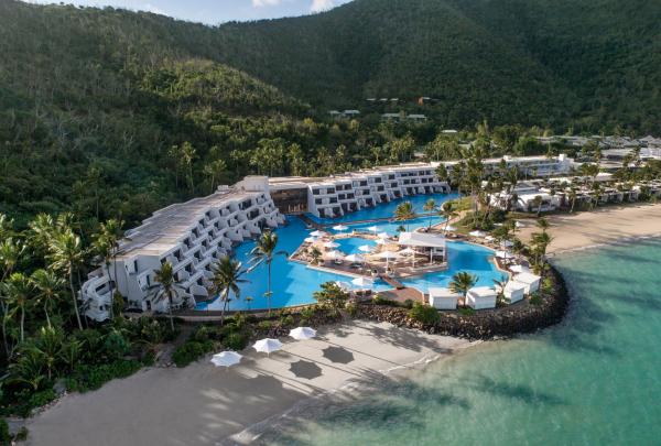 Aerial view of InterContinental Hayman Island Resort, Hayman Island, Whitsundays, Queensland © InterContinental Hayman Island Resort