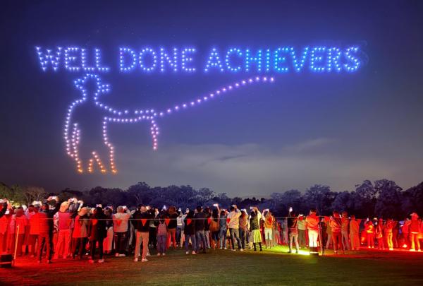 Drone show at Sandalford Wines © MICE Matters