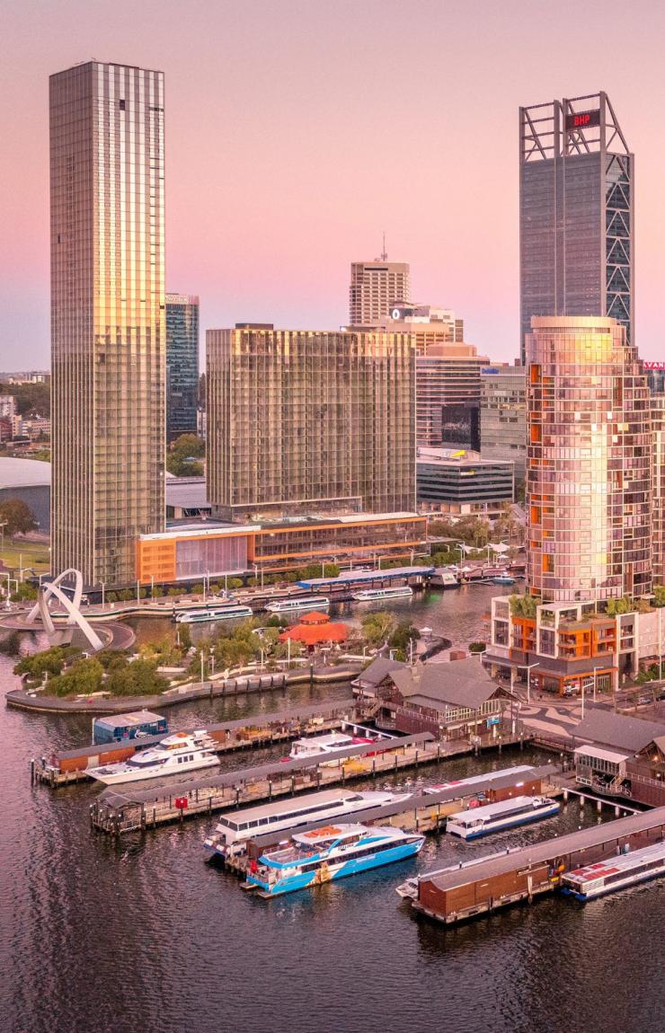 Aerial view of Perth, Western Australia © Tourism Australia  Aerial view of Perth, Western Australia © Tourism Australia