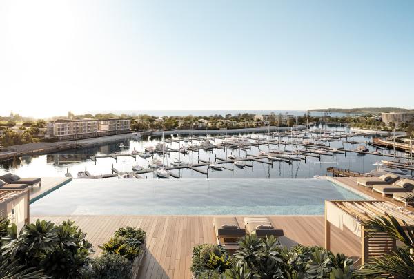 Poolside at Crowne Plaza Shell Cove Marina, Shellharbour, New South Wales © Crowne Plaza Shell Cove Marina