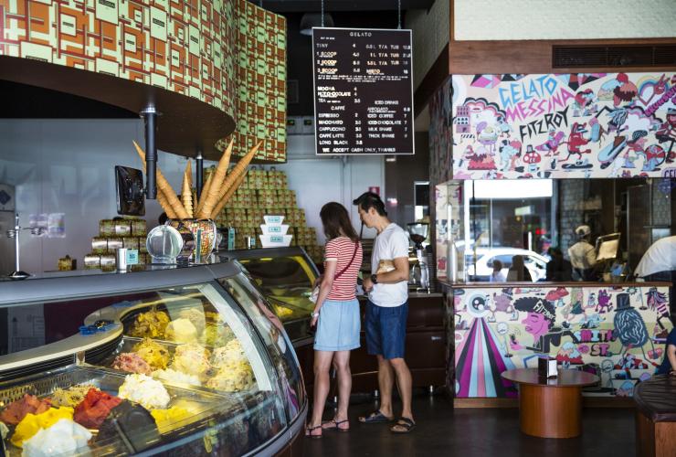 The colourful interior of the Gelato Messina store in Fitzroy, a suburb of Melbourne, Victoria © Visit Victoria