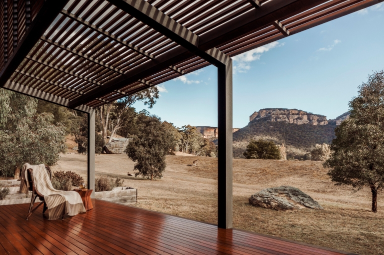 One&Only Wolgan Valley Spa Deck, Emirates One&Only Wolgan Valley, Blue Mountains, New South Wales © Emirates One&Only Wolgan Valley