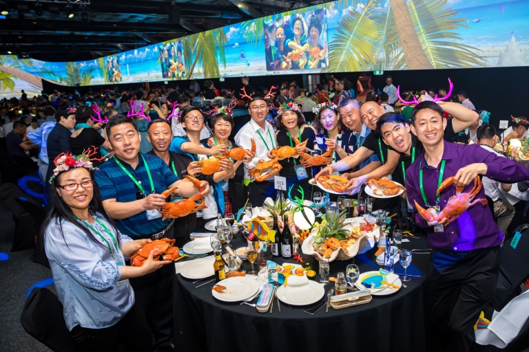 Amway China 2019 Leadership Seminar, Gala Dinner, Cairns, Queensland © Brad Newton