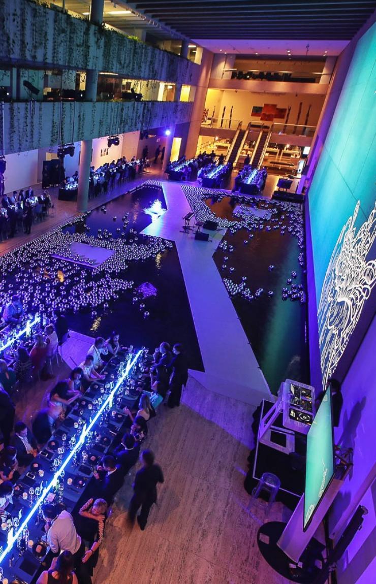 Dreamtime Dinner at Dreamtime  2017, Brisbane, Queensland © Remco Jansen