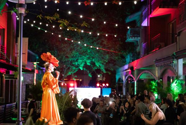 Dreamtime Welcome, Vardon Avenue, Adelaide, South Australia © Tourism Australia