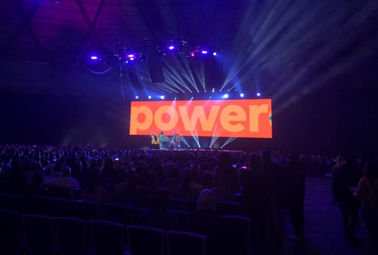  Optus Powered x Live "Power" © Optus Powered x Live