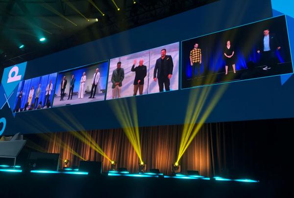 Optus Powered x Live stage © Optus Powered x Live