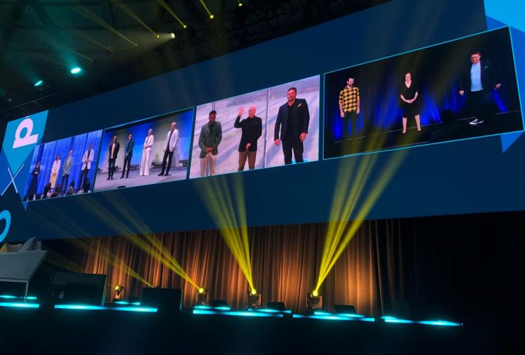 Optus Powered x Live stage © Optus Powered x Live Optus Powered x Live stage © Optus Powered x Live