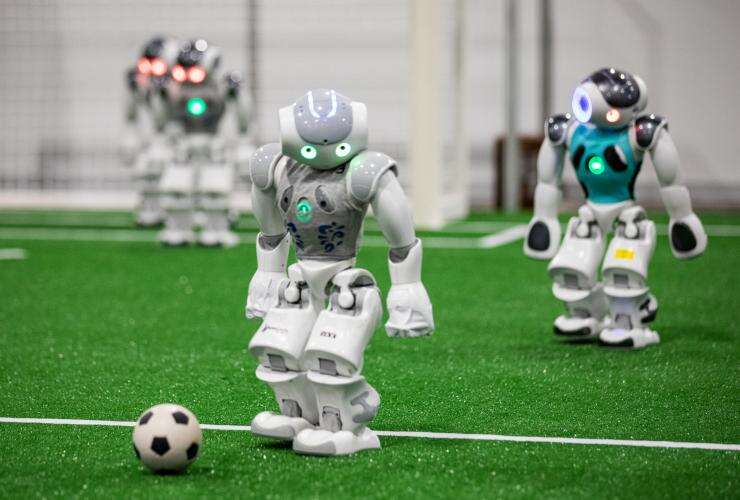 Up close on the field, RoboCup 2019, Sydney, New South Wales, © RoboCup 2019