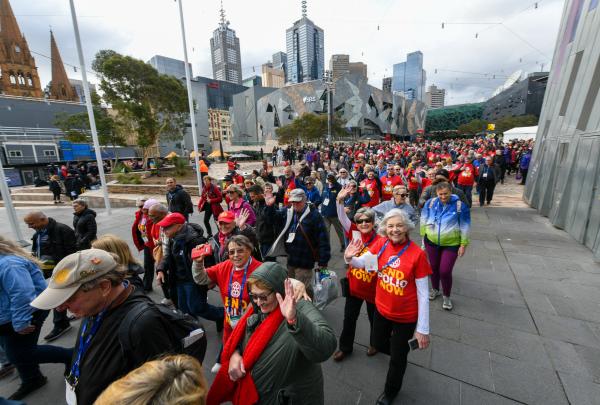 Rotary Polio Walk, Melbourne, Victoria © Rotary