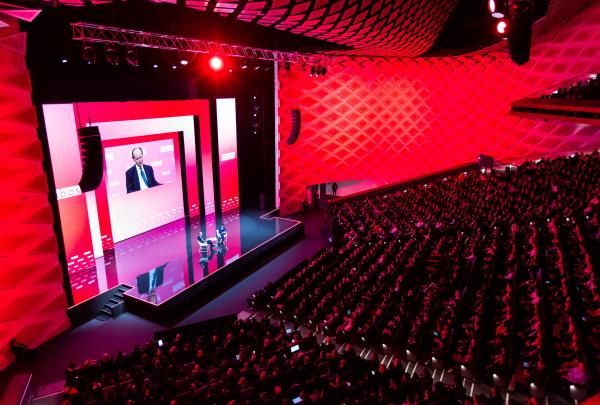 Sibos opening plenary, ICC Sydney, Sydney, New South Wales © ICC Sydney