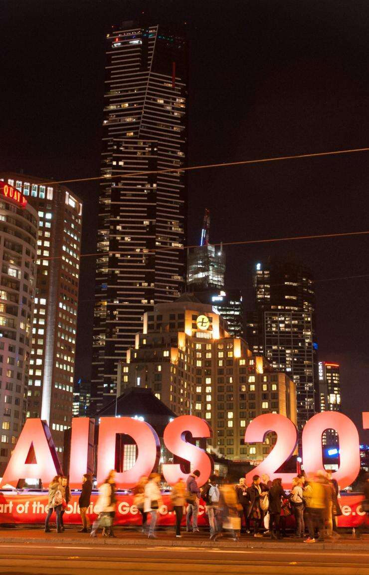 International AIDS Conference 2014, Melbourne, Victoria ©  Tourism Australia, Melbourne Convention Bureau
